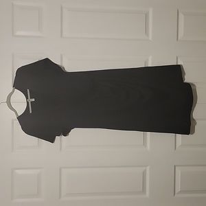 Black midi dress 24/7 Comfort Apparel 2X